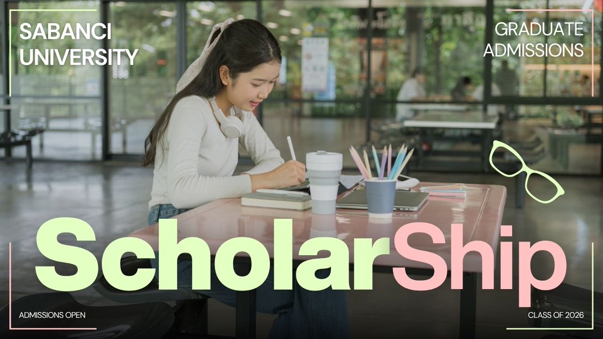 daadscholars's tweet image. Sabancı University Scholarships 2026 are now open in Turkey 🇹🇷

PhD candidates can secure:
✔️ Full tuition ($36,500/year)
✔️ Up to 135,000 TL/month stipend
✔️ Free housing + research funding
Deadline: June 15, 2026
Apply now:
 daadscholarship.com/sabanci-univer…
#Scholarships #PhD