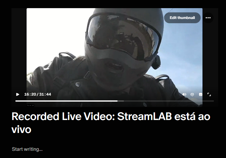 StreamLab tweet media