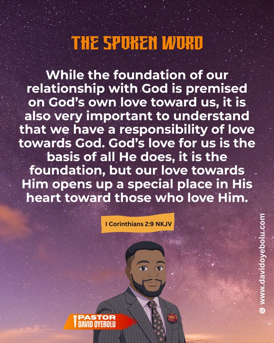 thebloomchurch's tweet image. Nuggets from today’s spoken word by @David oyebolu

THOSE WHO LOVE HIM

#thebloomchurch  #davidoyebolu  #january  #2026 #quote