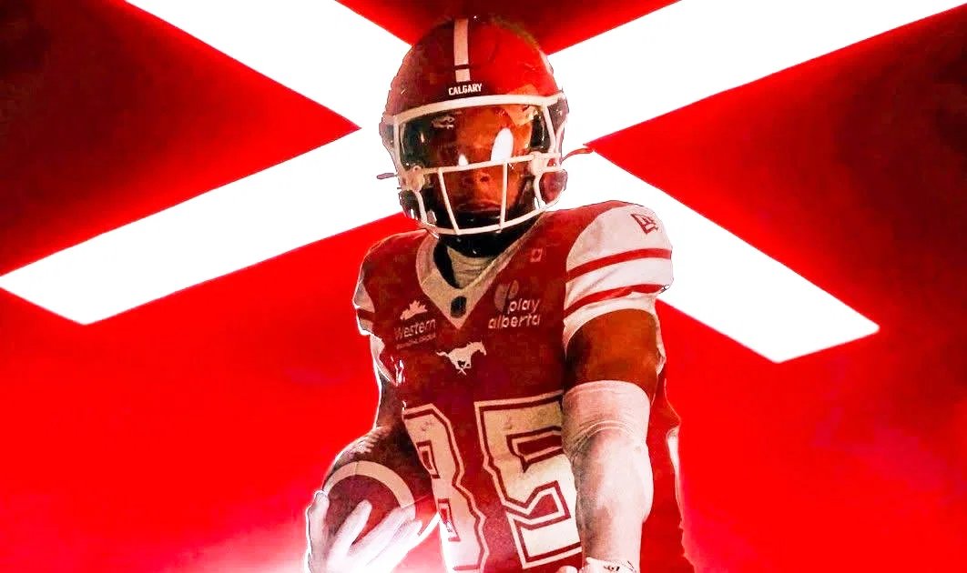 3DownNation's tweet image. Calgary Stampeders mum on apparent uniform leak

3downnation.com/2026/04/27/cal…

#Stamps #Calgary #CFL