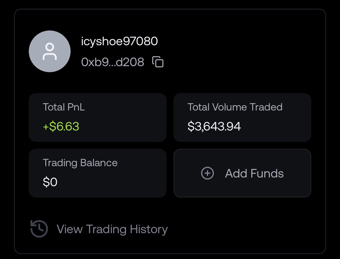 I tried perps trading inside Base App.
Used the mini app “Pers by Avantis”

Did a few trades with my $7 and honestly the experience was smooth like butter.

Everything felt like exactly what traders want!

Wishing <a href="/baseapp/">Base App</a> &amp; <a href="/avantisfi/">Avantis</a> all the best for what’s coming next 🚀