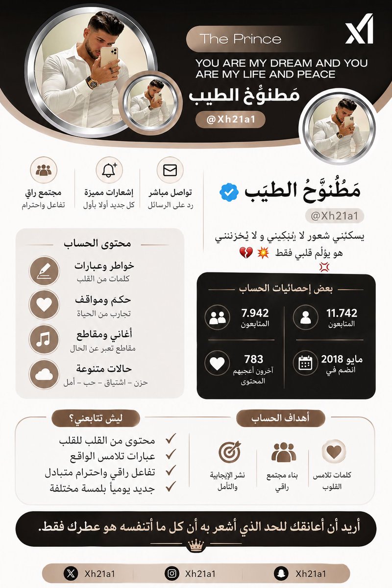 Xh21a1's tweet photo. كل صوره‍ لک في عيوني ماتغيب.
وكل نبره‍ من صوتک حافظه‍ لحنها.
#مطنوخ_الطيب https://t.co/Ul5WHw1pya