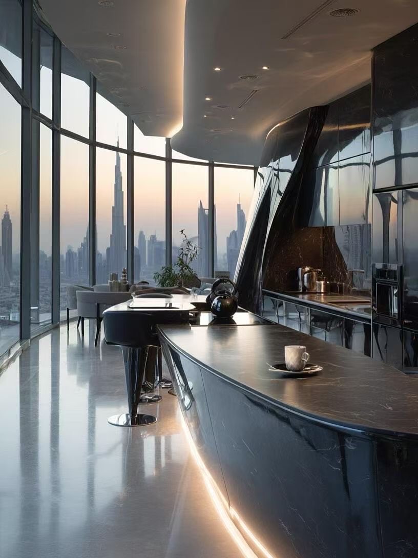 tianrenyi2's tweet photo. A Bugatti mansion in Dubai! You deserve it. https://t.co/sJmM5xsFf8