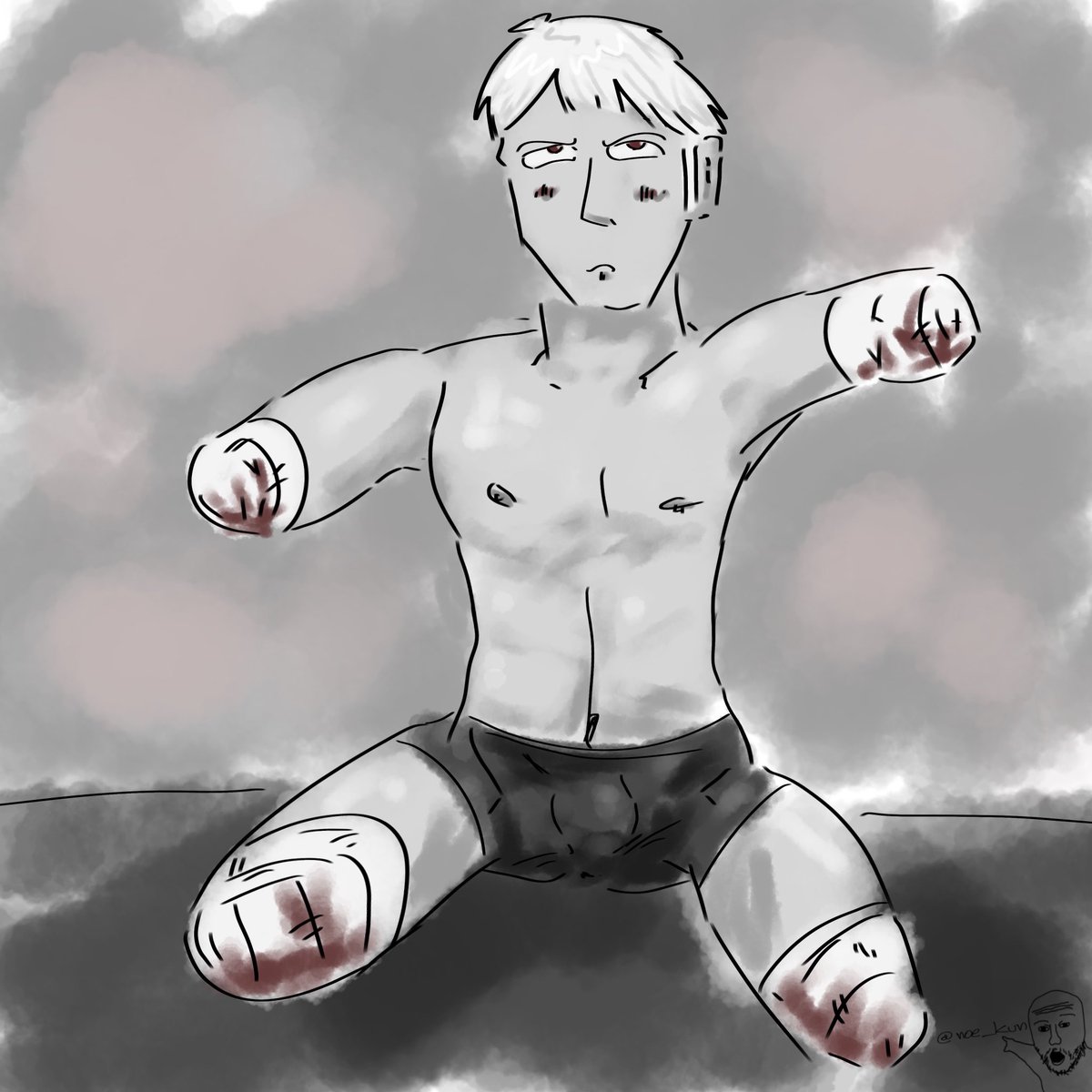 gooner noe-kun (president of England Hate Club) tweet media