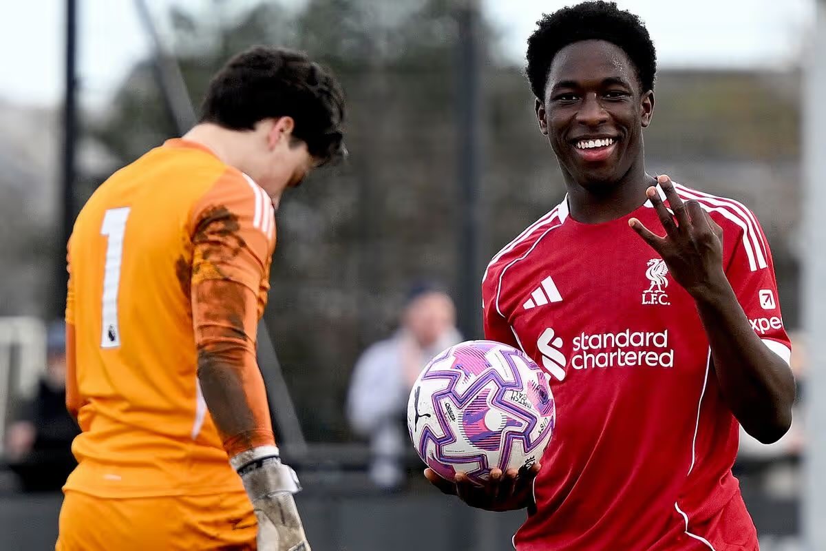 JamesWathland's tweet image. EXCL🚨: #LFC

Despite huge offers elsewhere, Liverpool remain confident of securing Joshua Abe on a long-term deal. 🔥🏴󠁧󠁢󠁥󠁮󠁧󠁿