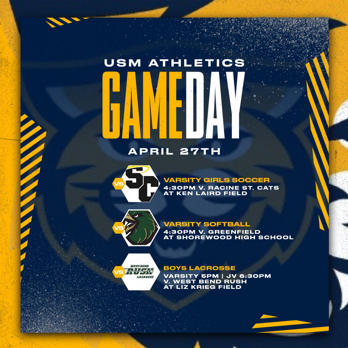 USMAthleticsAD's tweet image. Good luck today Wildcats! 
@usmsocial @USMAthleticsAD #BetterEveryday