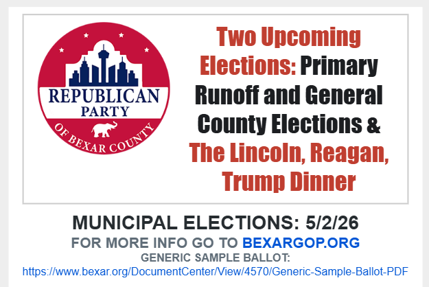 Republican Party of Bexar County tweet media