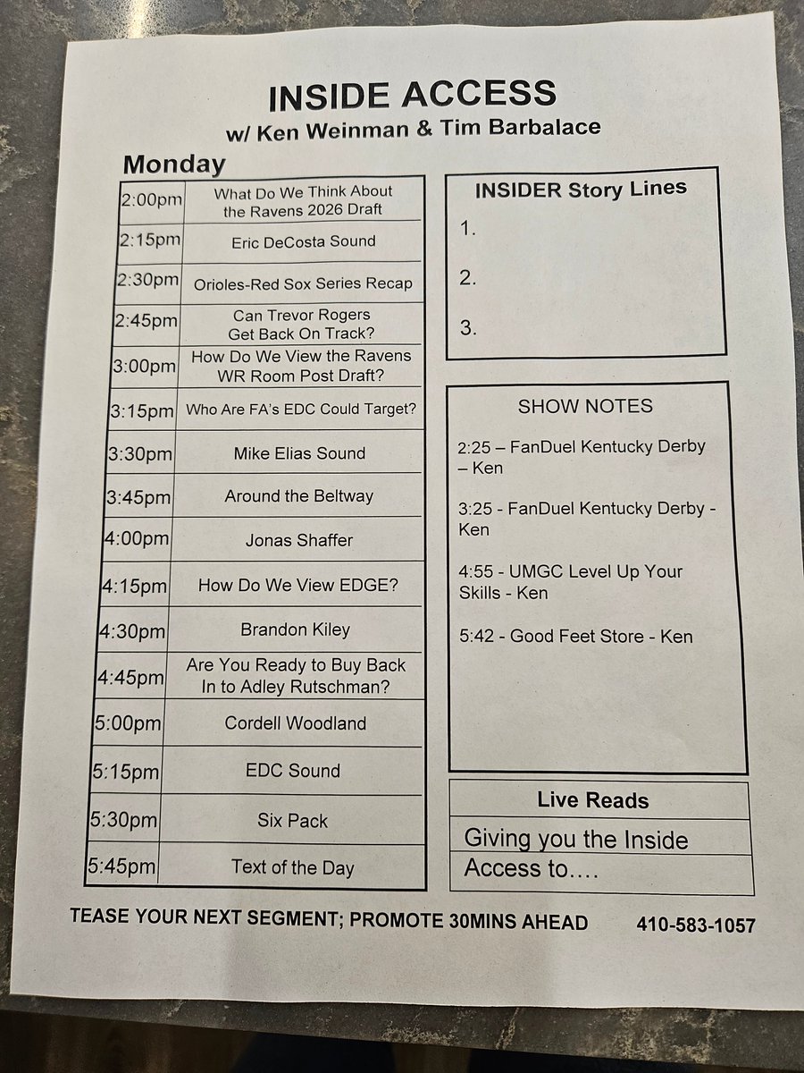 IA1057TheFan's tweet image. We recap the Ravens 2026 draft class and look at free agents that could fill remaining holes.  The O's drop a really disappointing series to the Red Sox.  Can they right the ship?  @jonas_shaffer at 4, @BKSportsTalk to talk Zion Young at 4:30 and @CordellWoodland at 5.