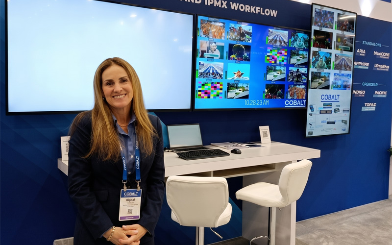 prensario's tweet image. En #NABShow @CobaltDigital presentó blueCORE, una nueva familia de procesadores standalone que condensa múltiples funciones de #audio y #video en una única unidad compacta. 
digitaltv.prensariozone.com/cobalt/