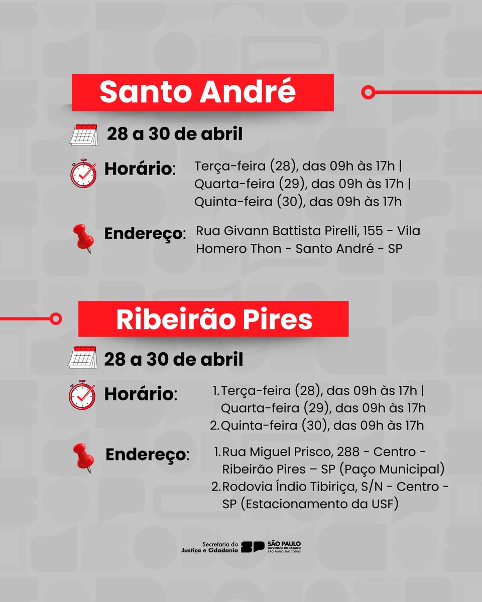 Secretaria da Justiça e Cidadania tweet media
