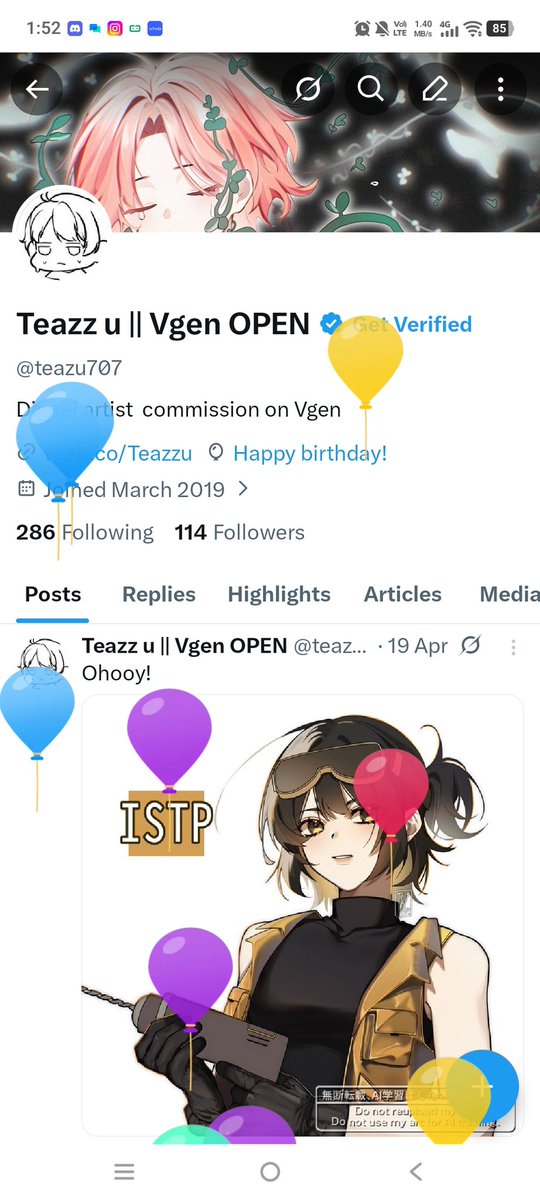 Teazz u || Vgen OPEN tweet media