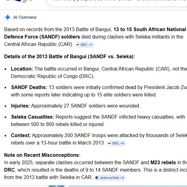 _ThabangMo's tweet photo. @coolerme @mbuso_siera 500 to 800 of them died against 200 poorly armed peacekeepers in 13hour long battle. So, basically whatever makes you sleep better at night fam, as long as you ask your brothers to leave us alone. #Saxit is loading. https://t.co/K2X4vkqmec
