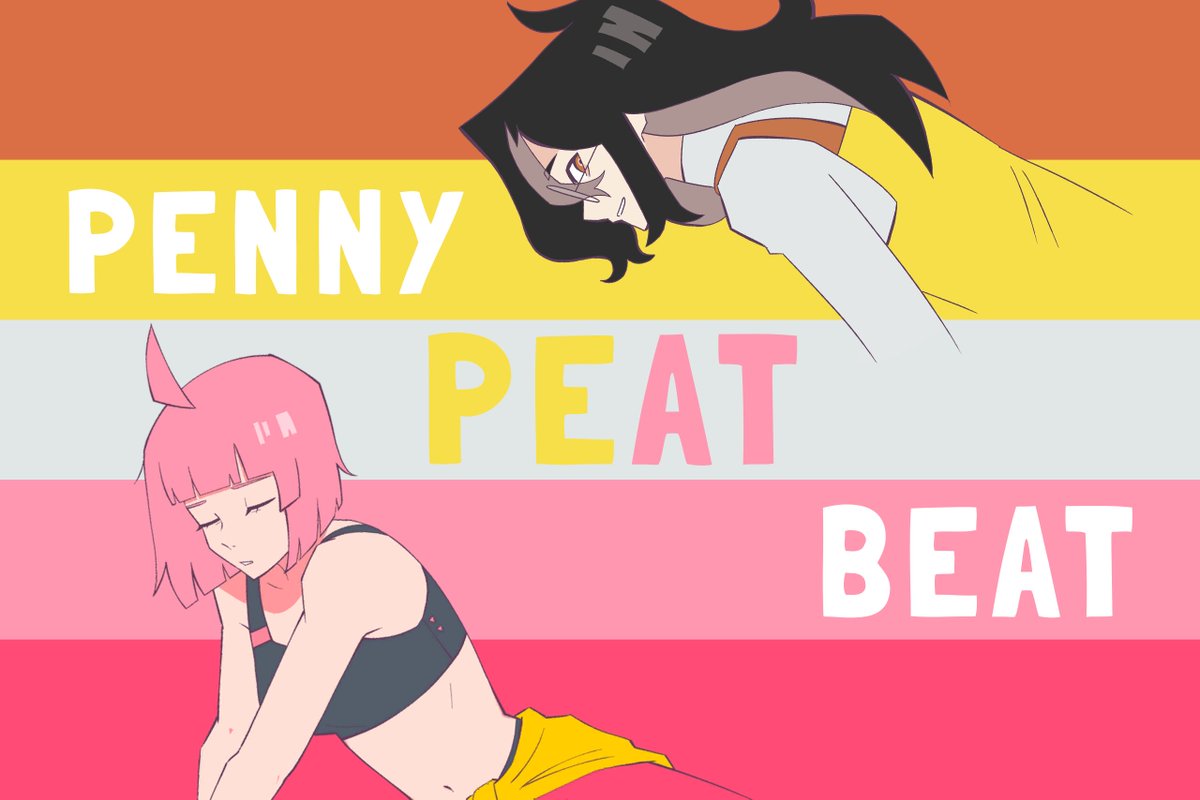 CosmiNightmare's tweet image. behold the peat and breast pride flags #unbeatable