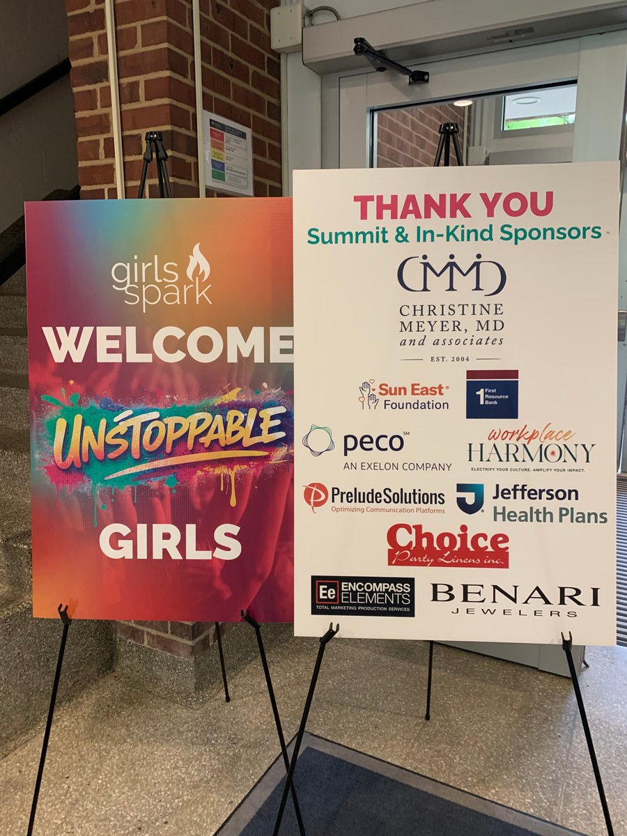 PreludeSolution's tweet photo. Kristen Riley of Prelude Solutions was proud to volunteer and sponsor the Girls Spark Summit at Penn State Brandywine this past weekend.

#WeLovePrelude #CommunityImpact #WomenSupportingWomen #FutureLeaders #STEM #LeadershipDevelopment #Volunteerism #PennState #GirlsSpark https://t.co/zZ6x9nu9mb
