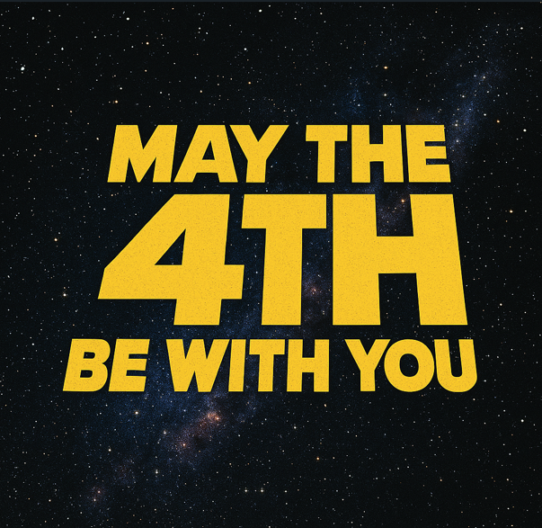 AdvantageVm's tweet photo. May the 4th be with you! And may your coffee be strong, your Wi‑Fi stable, and your inner Jedi fully operational. https://t.co/oRMmQYcO5h