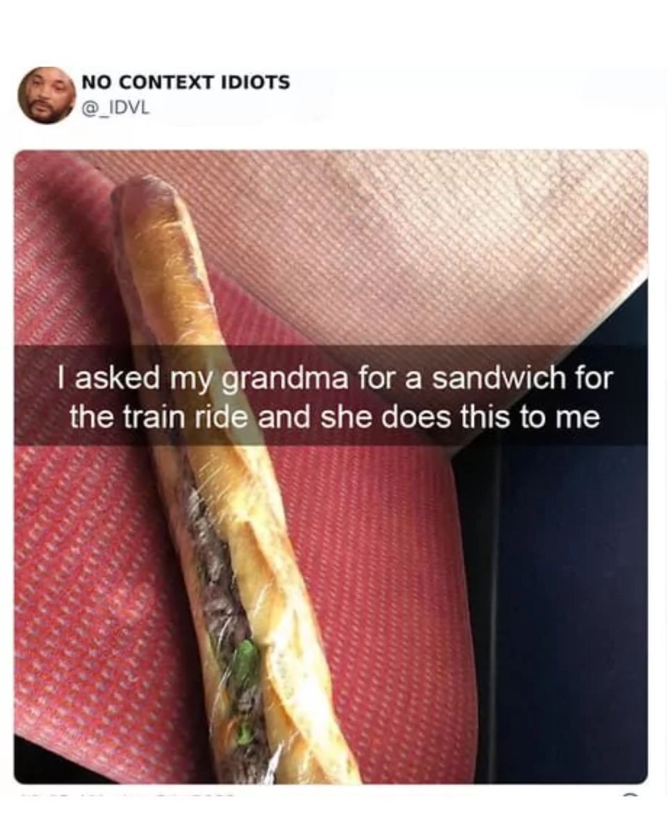 Memedroid's tweet image. Thanks grandma! #sandwich #memes #grandma #food #funny