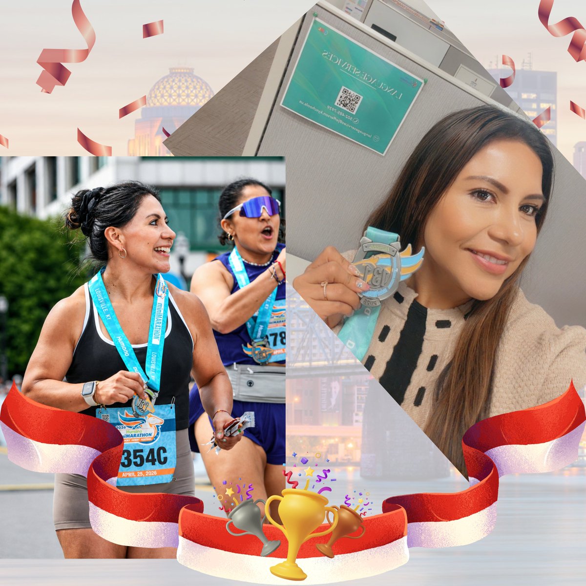 jcpsls's tweet photo. 🎉Big shoutout to our Facilitator, Maria Estela Iglesias Vera! 👟
She completed the Humana Mini Marathon this past Saturday, 4/25.
Her commitment and energy continue to motivate us all.  Congrats, Maria Estela❗️
#EquityThroughLanguageAccess
@DrJillHandley
@JCPSAsstSuptASP
@JCPSKY https://t.co/G1PmxEgIm7
