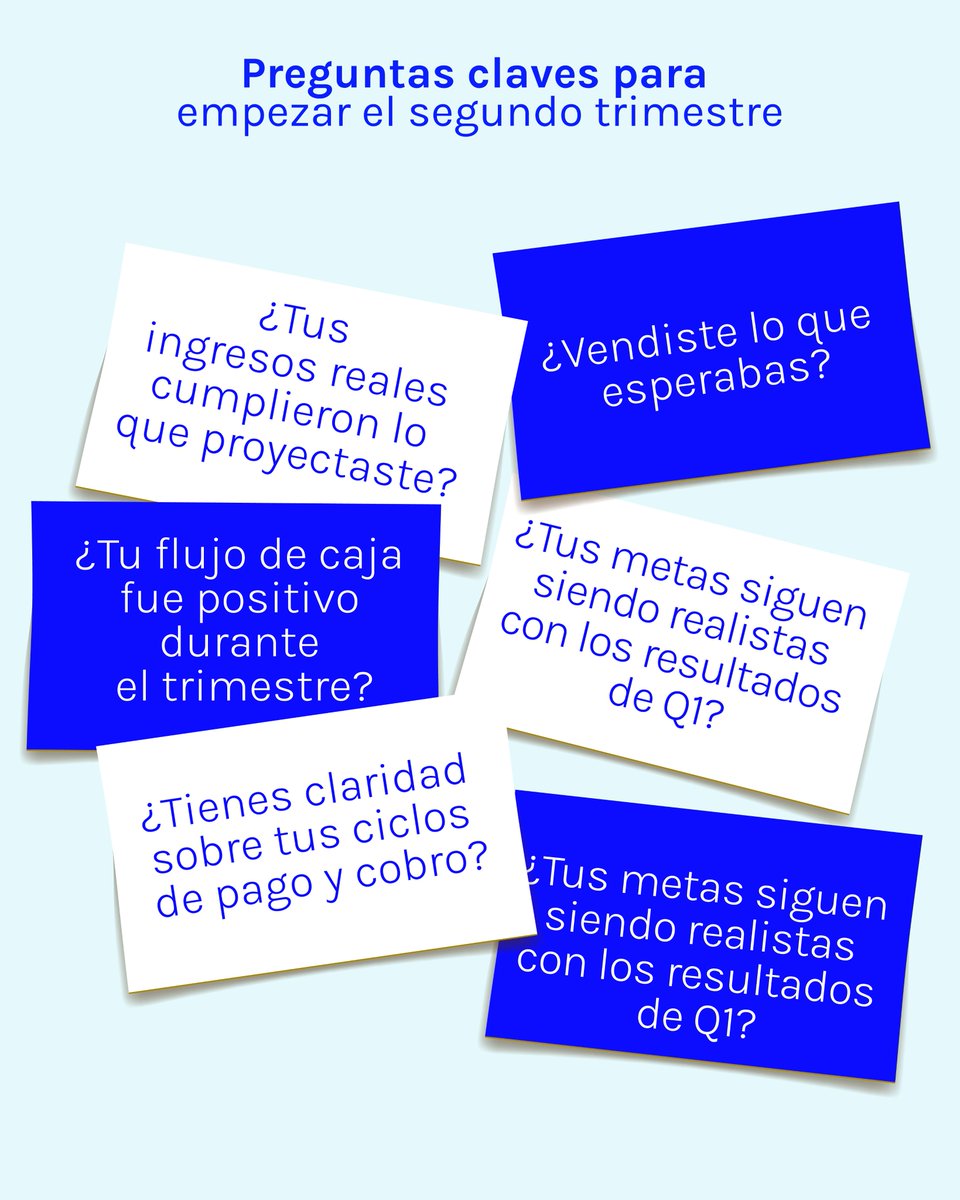 sempli_co's tweet photo. Antes de arrancar el Q2 en automático, vale la pena detenerse un momento.

¿Cómo cerraste el trimestre?
¿Qué sí funcionó?
¿Qué necesitas ajustar?
¿Y qué decisiones no puedes seguir postergando?

Porque crecer, también es corregir a tiempo y decidir con claridad.

#Empresarios https://t.co/GSl49pZXRQ