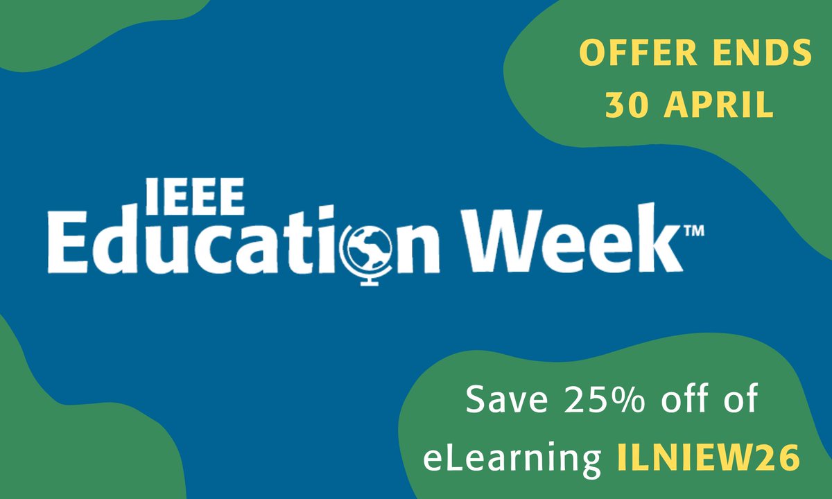 IEEE Education Week tweet media