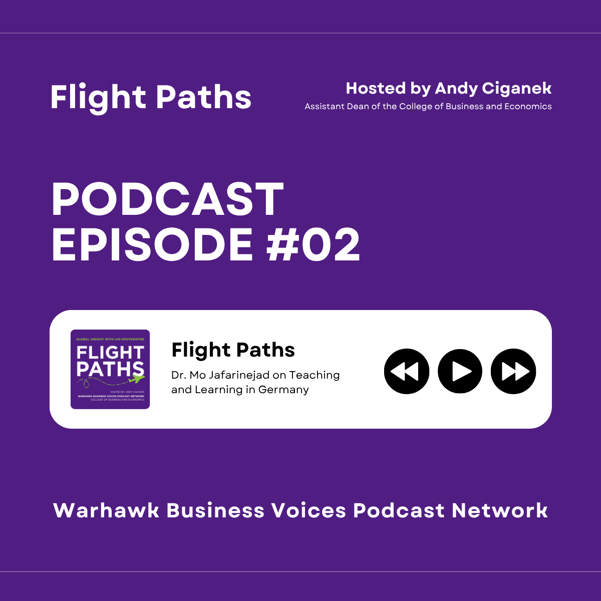 UWWCoBE's tweet image. We’re excited to share the latest episodes across our podcast network:

🔍NEW SHOW: Research in Practice – Episode 1
💡Innovation Exchange – Episode 3
✈️Flight Paths – Episode 2

Listen to all episodes here: uww.edu/cobe/podcasts

#WarhawkBusinessVoices #PodcastNetwork