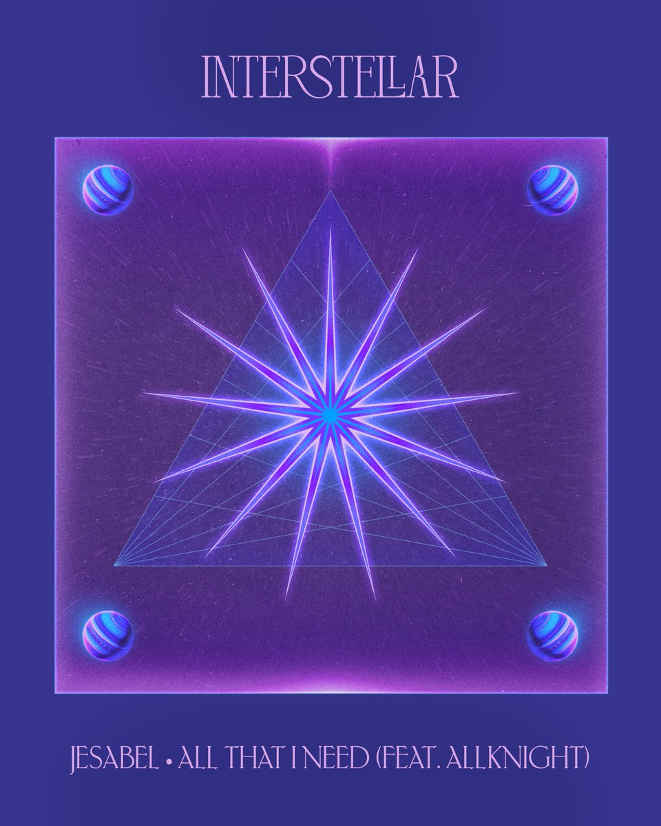 Interstellar_XP's tweet photo. A track that captures the tension of being pulled between what you feel and what you know ⚖️

Jesabel - All That I Need ft. ALLKNIGHT

Coming soon via #InterstellarRecordings 💫

https://t.co/HwXFSjnmG6 https://t.co/lLfOhZOeQs