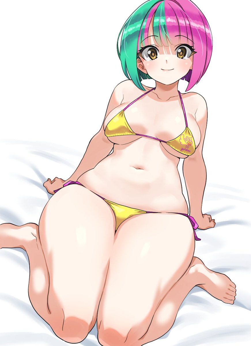 #なんの脈絡もなく水着イラストを再掲して最近フォローしてくれたフォロワーを怖がらせましょう 