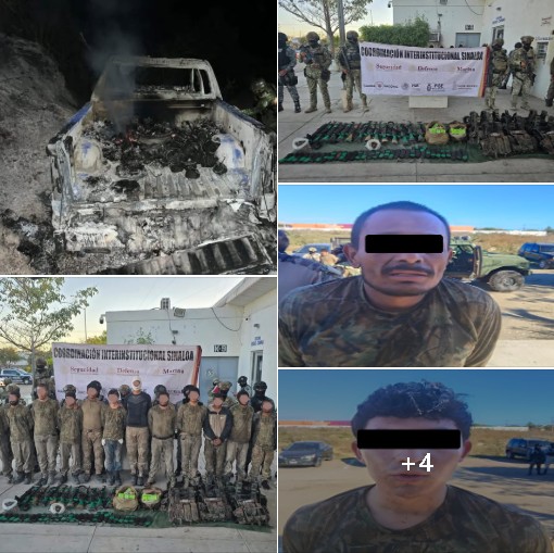 cabo_mafafas's tweet image. En Escuinapa, el #EjércitoMexicano y la #GuardiaNacional demostraron su capacidad y disciplina al repeler una agresión armad4.
14 generadores de violenci4 detenidos y armament0 asegurado.