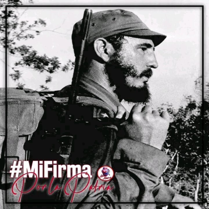 "Cuba no se plegará jamás ante esta política imperialista de hostilidad y fuerza y luchará contra ella incansablemente" 
Fidel Castro Ruz #100AñosConFidel #MatancerosEnVictoria