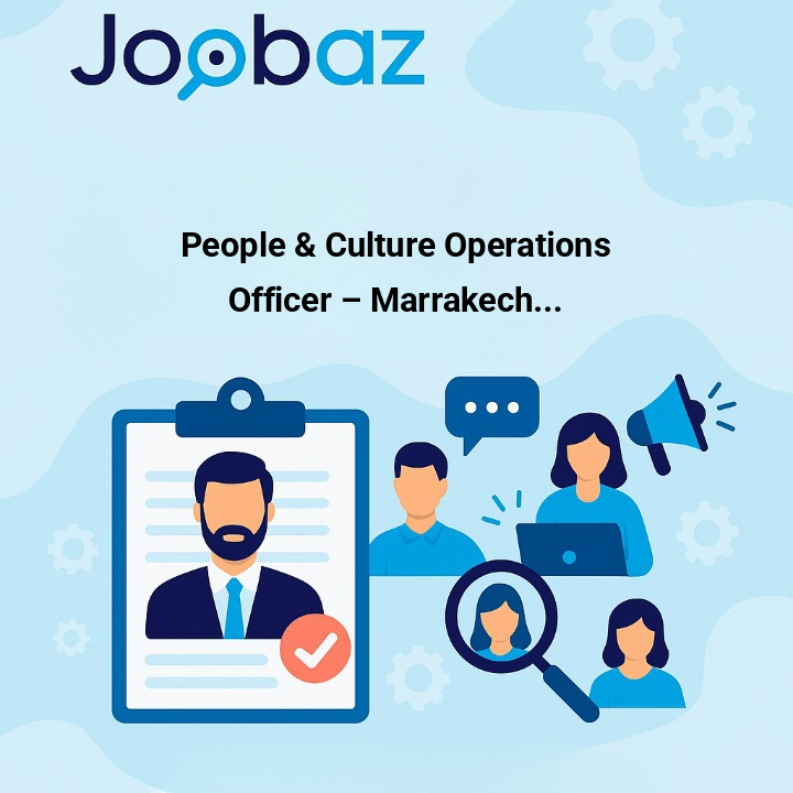 joobaz_maroc's tweet image. 🚀 Recrutement en cours !

🎯 Poste : People &amp;amp; Culture Operations Officer – Marrakech
📍 Lieu : Marrakech, Marrakech-Safi, Morocco    
🔗 Postulez ici : joobaz.link/WGnJG

#emploi #recrutement #job #joobaz