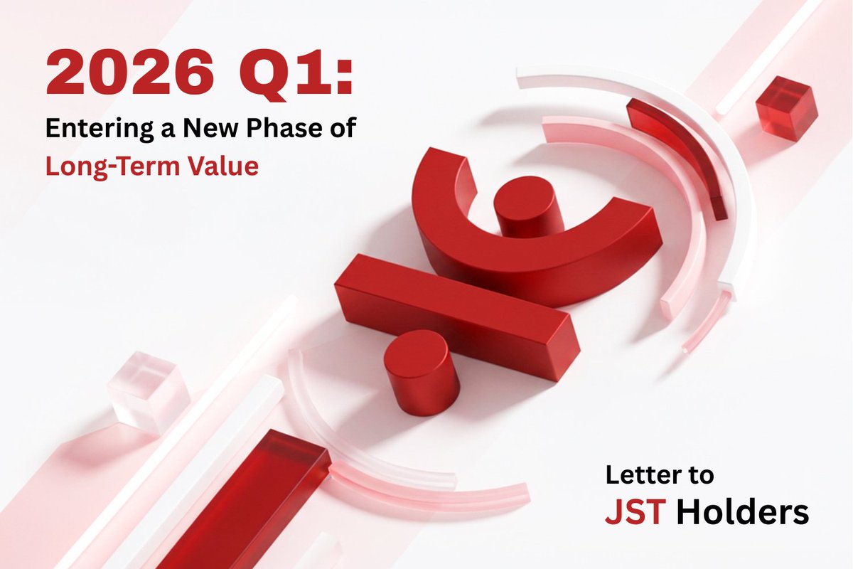 Raph_GMI's tweet image. JUST ENTERS A NEW ERA OF ECOSYSTEM-DRIVEN VALUE CREATION 🔥

The latest #JUST Letter to #JST holders highlights a defining moment for the growth and evolution of the JUST ecosystem. Q1 2026 was not simply another quarter of progress — it marked the strengthening of a long-term