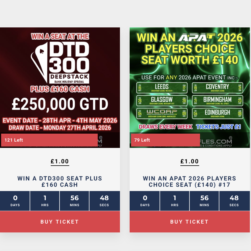 Poker Raffles tweet media