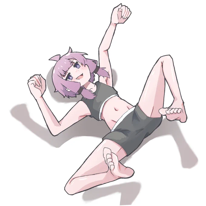 アクションフィギュアが死にかけの虫みたいな体勢で転がってたから それ参考にゆかりさんrkgk