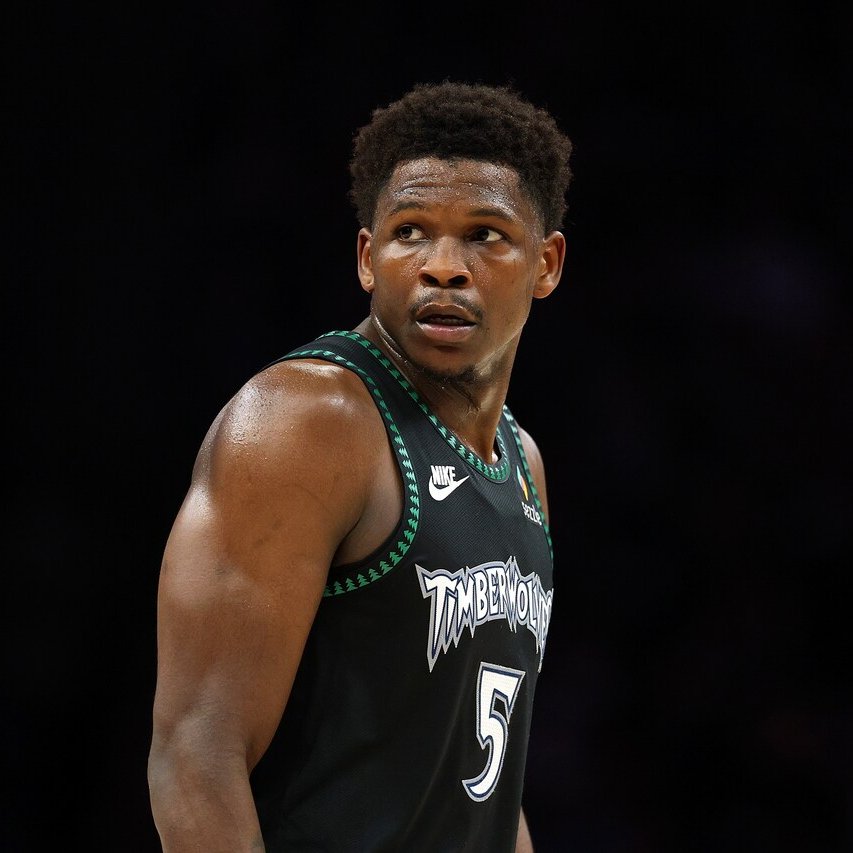 TWolvesLead's tweet photo. The Minnesota Timberwolves say Anthony Edwards is "week-to-week" with his left knee hyperextension and bone bruise https://t.co/FObCQts1o5