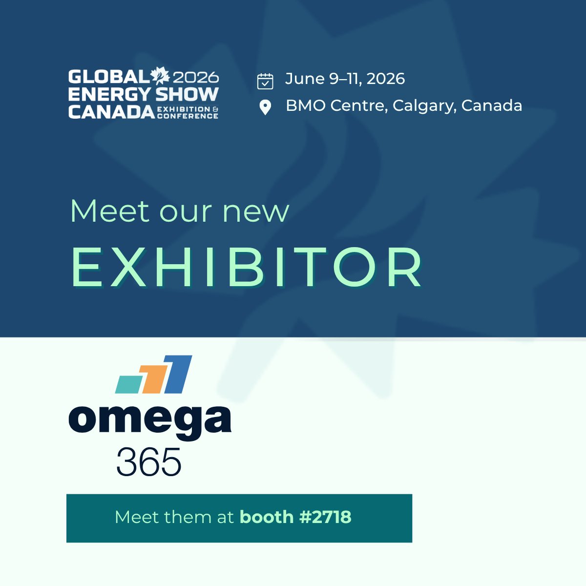 energy_show's tweet image. Omega 365 is joining Global Energy Show Canada as a confirmed exhibitor. Explore their capabilities and see how they support better project outcomes across the energy value chain.

Register for your Engage Pass:
globalenergyshow.com/register/

#GESC26 #EnergyIndustry #ProjectManagement