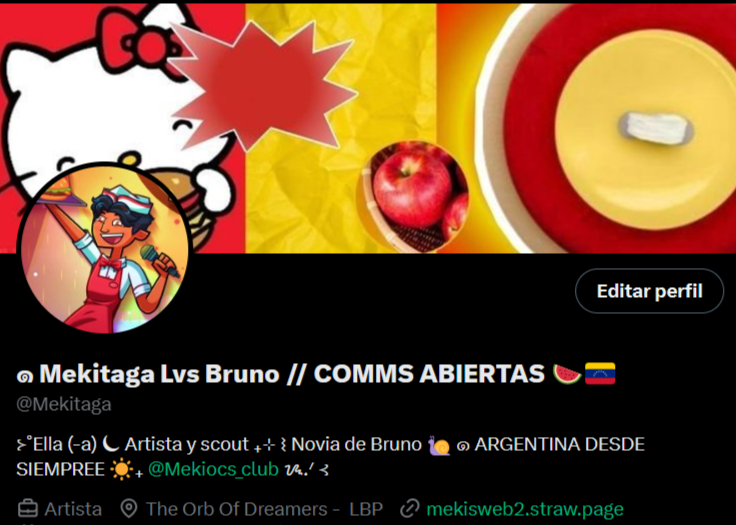 ๑ Mekitaga Lvs Bruno // COMMS ABIERTAS 🍉🇻🇪 tweet media