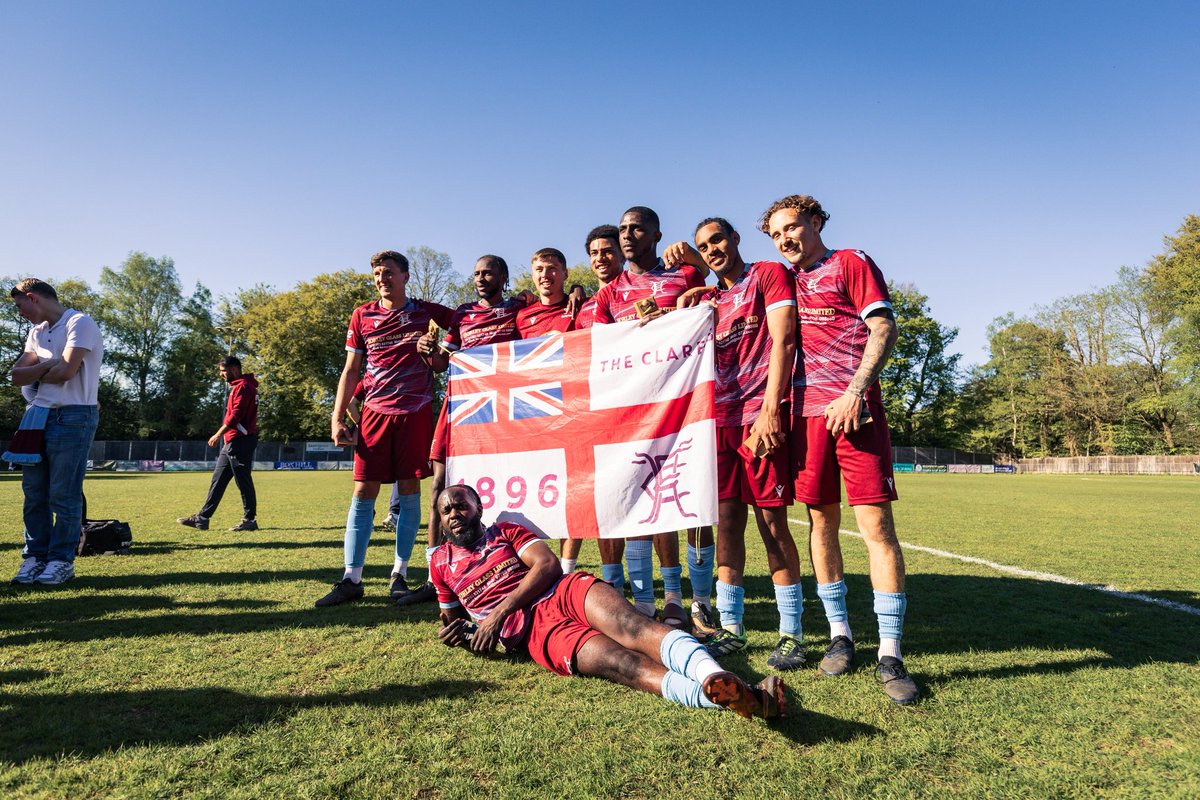 bendyson321's tweet photo. COMBINED COUNTIES PLAY OFF WINNERS! 🏆 

Saturday was unbelievable and the boys were incredible. Gutted I couldn't be on the pitch.

History for Horley Town FC and memories made that no one can take away from us! 

Side Note - Buzzing to win Goal of the Season 👀

UP THE TOWN💜 https://t.co/SSSZVjg2ek