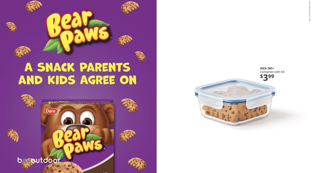 BMoutdoorMedia's tweet image. What if there’s no package at all?

“Unpackaged Goods” turns absence into the message.

#Advertising #Sustainability #OOH #ikea