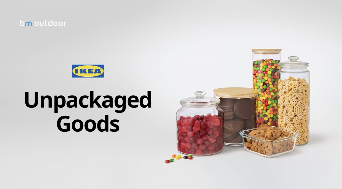 BMoutdoorMedia's tweet image. What if there’s no package at all?

“Unpackaged Goods” turns absence into the message.

#Advertising #Sustainability #OOH #ikea