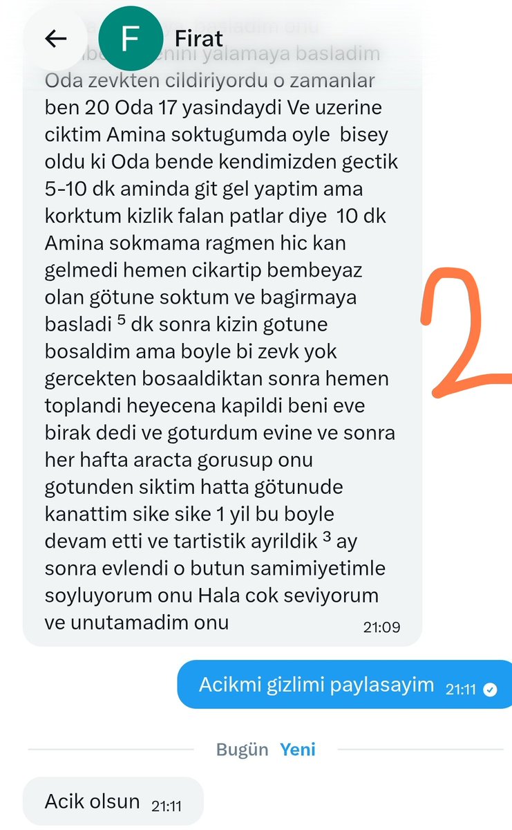 KONYA İTİRAF ET, GİZLİ PAYLAŞIM 💯💯 tweet media