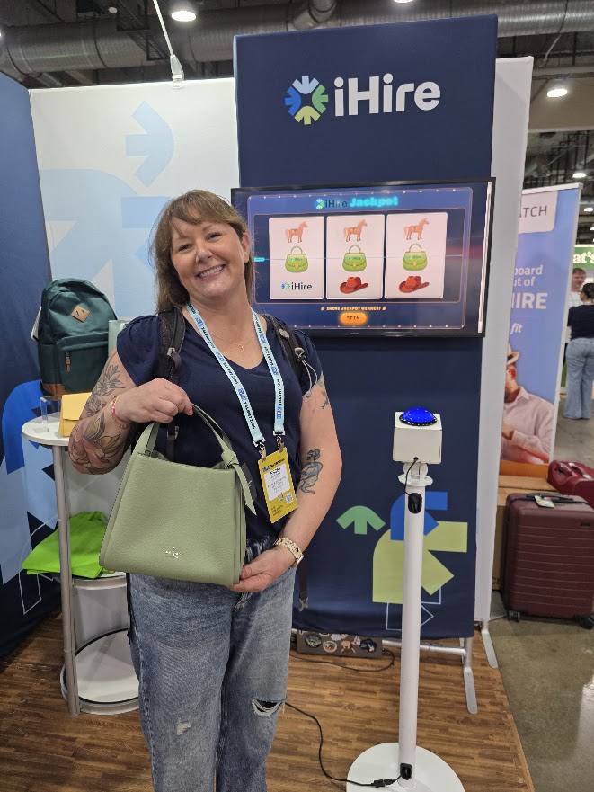 iHireJobNetwork's tweet image. Great learning and even better connections at SHRM Talent in Dallas last week. Congrats to Elizabeth Schepens, Michelle Denuccio, Nicole Kiefer, and Jessey Smithwick on their wins 🎉

#TalentAcquisition #HRCommunity #Networking