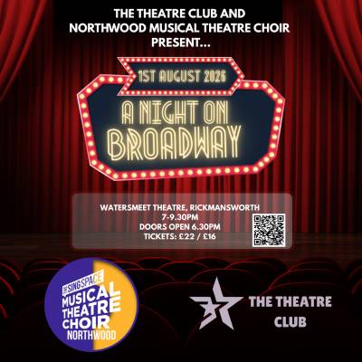 WatersmeetVenue's tweet image. 🎭 A NIGHT ON BROADWAY JUST ADDED!

📅 Saturday 1 August 2026 | 7pm
orlo.uk/ahjTg

A relaxed, welcoming summer evening for everyone!

#ANightOnBroadway #MusicalTheatre #LivePerformance #WhatsOn #WatersmeetTheatre #CommunityTheatre #FamilyFriendly #SummerEvents #Choir