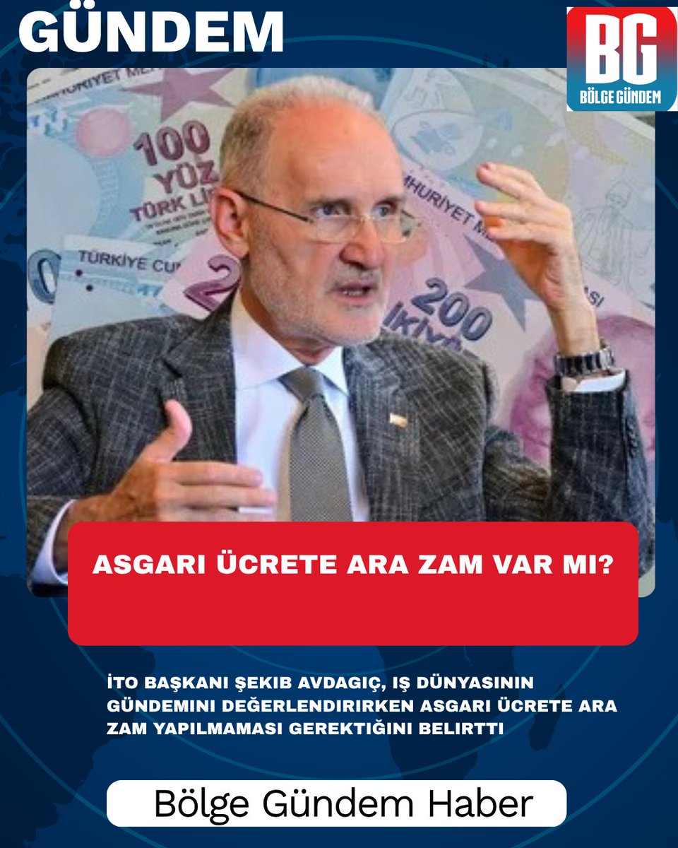 ibrahimsahin_34's tweet image. Asgari ücrete ara zam var mı? 
bolgegundem.com.tr/asgari-ucrete-…
#asgariücret #zam #ito