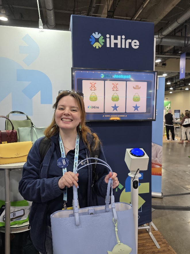 iHireJobNetwork's tweet image. Great learning and even better connections at SHRM Talent in Dallas last week. Congrats to Elizabeth Schepens, Michelle Denuccio, Nicole Kiefer, and Jessey Smithwick on their wins 🎉

#TalentAcquisition #HRCommunity #Networking