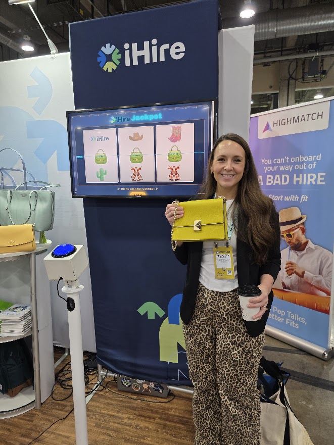 iHireJobNetwork's tweet image. Great learning and even better connections at SHRM Talent in Dallas last week. Congrats to Elizabeth Schepens, Michelle Denuccio, Nicole Kiefer, and Jessey Smithwick on their wins 🎉

#TalentAcquisition #HRCommunity #Networking