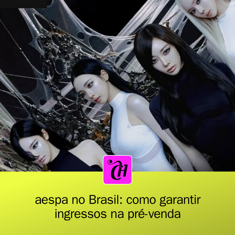CAPRICHO's tweet photo. 🚨✨ A espera acabou! aespa está de volta ao Brasil em 4 de setembro! A apresentação única da turnê SYNK : COMPLæXITY promete ser incrível! Garanta seu ingresso na pré-venda a partir do dia 6! Você não vai querer perder! #aespa #SYNK #Show

https://t.co/xcR2hAEqIx https://t.co/nDaZRjeuyX