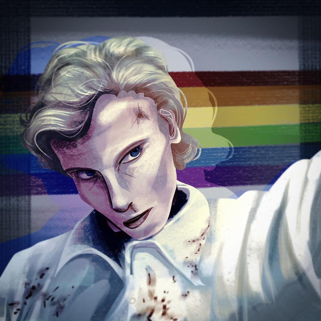 Mayonesick's tweet photo. Hiii I'm back
With new art!! 

#HenryCreel #StrangerThings #Art #jamiebower https://t.co/hOzeIXLKtS