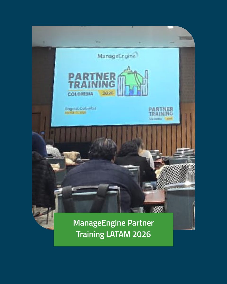 KyriosTech's tweet photo. ¡Lo que pasó en Bogotá... no se queda en Bogotá! 🤝

Cerramos con éxito nuestra participación en el Partner Training LATAM 2026 de ManageEngine. Fueron días intensos de aprendizaje, intercambio de ideas y fortalecimiento de alianzas estratégicas.

#TeamWork #ManageEnginePartner https://t.co/DKiPDnUynv