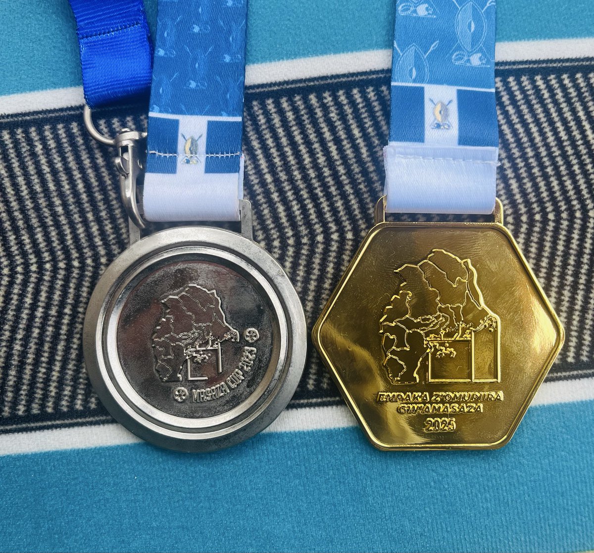 aaronmuteb's tweet photo. Hard work turns talent into results💪👊
Masaza cup finalist 
2023(Gomba lions fc)🥈
2025(Buweekula fc)🥇 https://t.co/Dimeu4QSwM