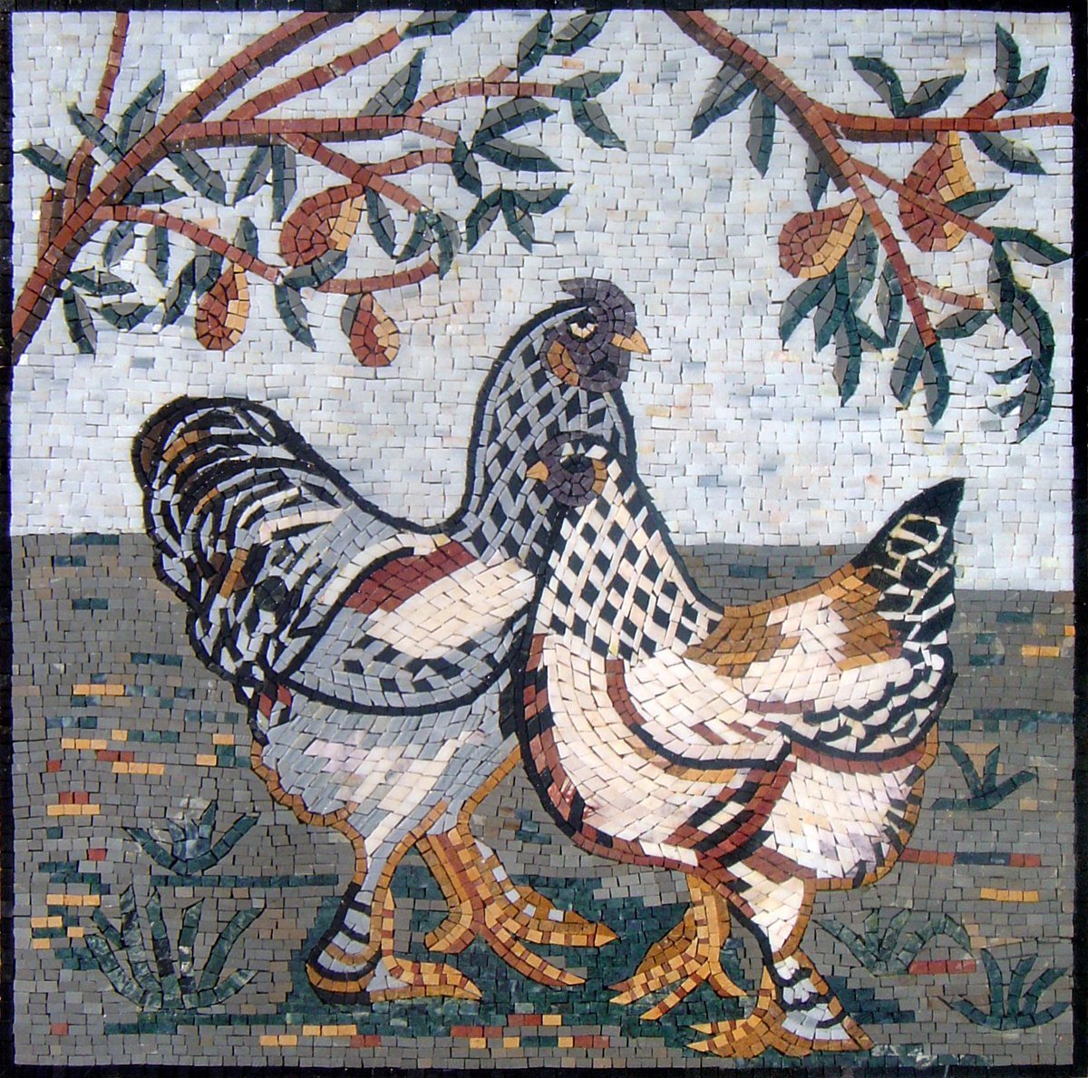 mosaicnatural's tweet image. Add a touch of farmyard elegance to your home! 🐓
Handcrafted mosaic featuring a rooster &amp;amp; hen under a tree. Perfect for any room! 🌿
Where would you hang this stunning piece?
mosaicnatural.com/mosaics/rooste…
#HomeDecor #MosaicArt #WallArt #FarmhouseStyle #InteriorDesign #Handmade