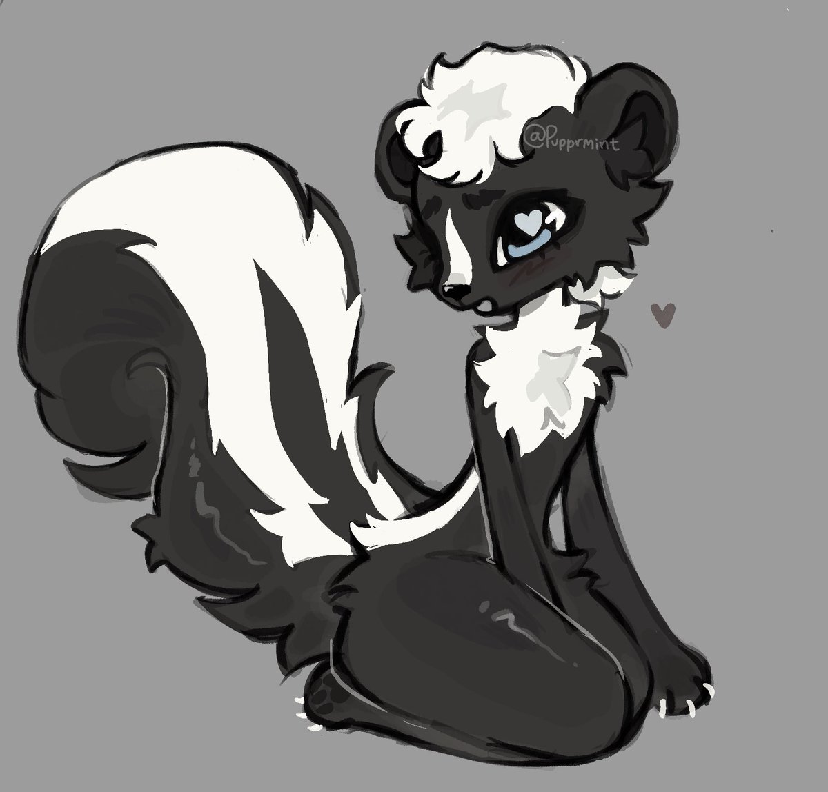 pupprmint's tweet photo. skunk girl :3 shes not stinky i promis
#furryart #furry #anthro https://t.co/8CyOYnh81H